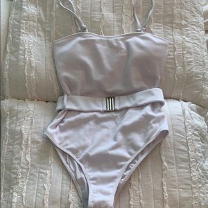 One piece bathing suit